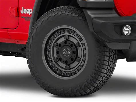 Black Rhino Jeep Wrangler Armory Gunblack Wheel 17x9 5 18mm Offset