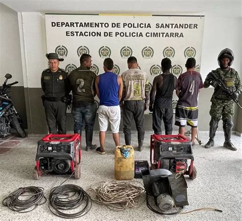 Golpe A Las Estructuras De Miner A Ilegal En Santander Quinta Brigada