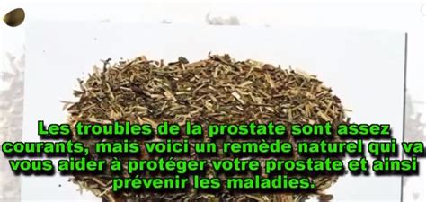 Voici le meilleur remède naturel pour votre prostate Icicemac