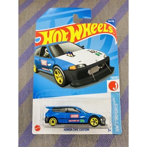 Hot Wheels Honda Civic Custom Eg6 Ek9 Shopee Malaysia