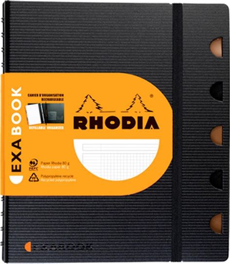 Rhodia ExaBook A4 Zwart Geruit Bol