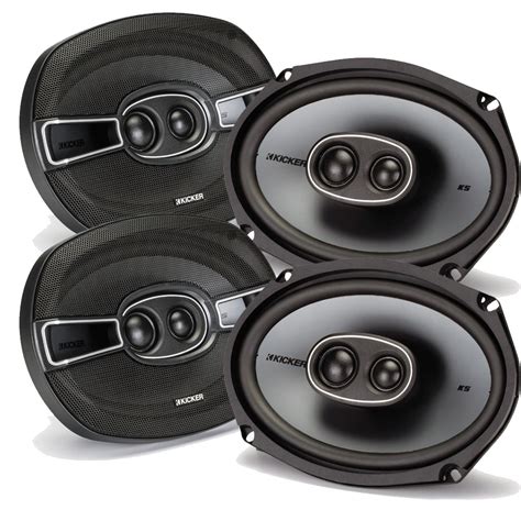 Kicker Speaker Bundle Two Pairs Of Kicker X Inch Ks Series Way