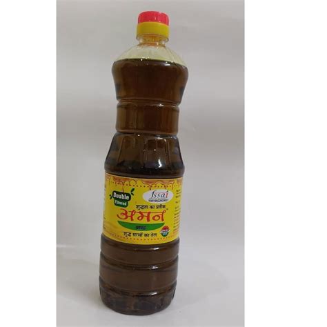 Kachi Ghani Mustard Oil Packaging Size Litre At Bottle In Nagpur