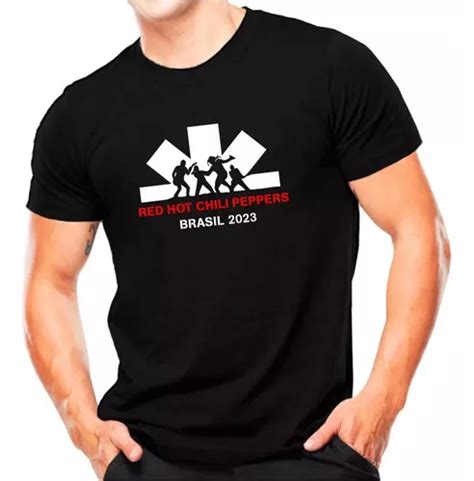 Camiseta Red Hot Chili Peppers Brasil Tour Camisa Parcelamento Sem Juros