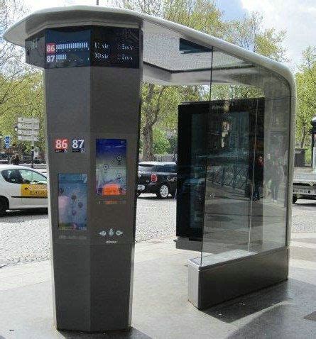 Galvanized Steel Modern Bus Stop Shelter at Best Price in Suqian | Jiangsu Wohua Smart ...