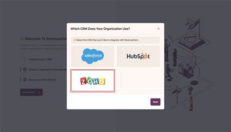How to integrate Zoho CRM? - RevenueHero Docs