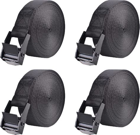 TRIWONDER Cinch Tie Down Strap Lashing Straps Heavy Duty Nylon Straps