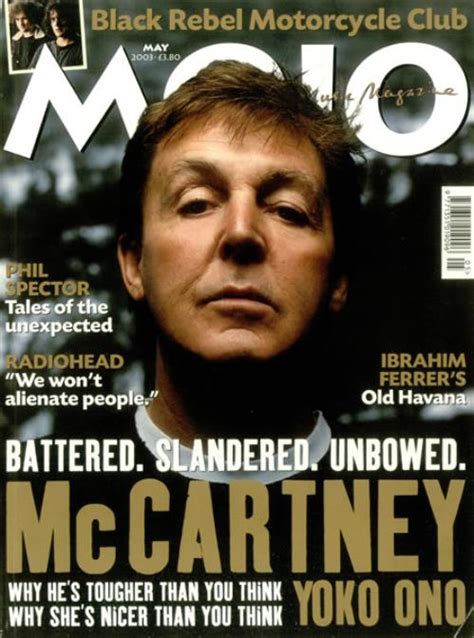 Press Interview With Paul Mccartney May For Mojo