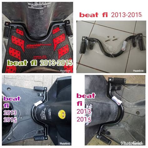 Jual Pijakan Kaki Depan MOTOR BEAT FI 2013 2015 Bastep Footstep Karet