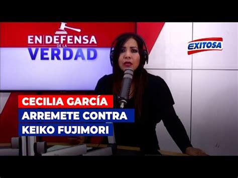 Cecilia García arremete contra Keiko Fujimori