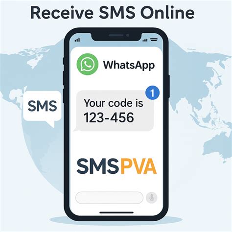 Receive SMS Online Free - SMSPVA