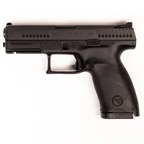 Cz P 10 C 9mm Luger Semi Auto 15 Rounds 4 Barrel Black Used 53999