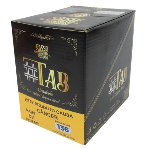 Tabaco Sasso Hash Golden Virginia Blend Caixa Pacotes