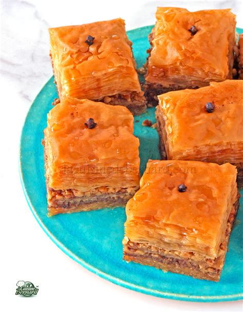 Baklavas Grecs Aux Noix La Cuisine De Bernard