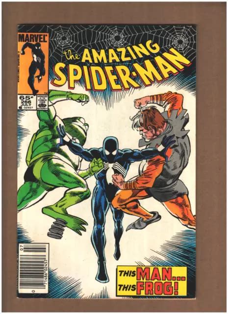 AMAZING SPIDER MAN 266 kiosque à journaux Marvel Comics MARK JEWELERS