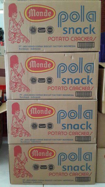 Jual 1 Dus Monde Pola Snack 50 Gram Di Lapak Snack Center ID Bukalapak