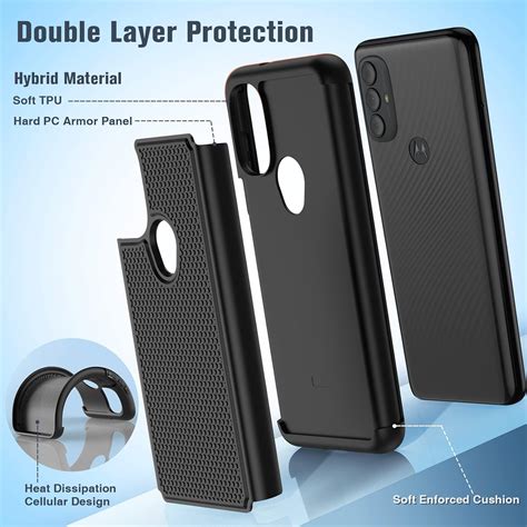 Bniut For Motorola Moto G Power 2022 Case Moto G Play 2023 Case And Moto G Pure 2021 Case Dual