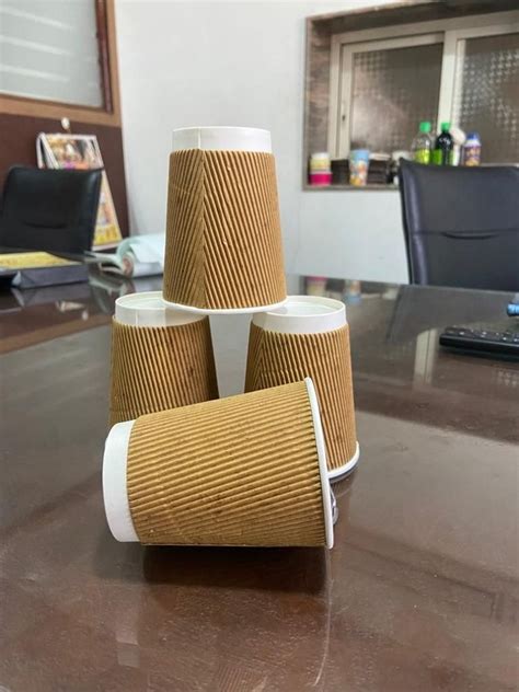 Ripple Disposable Paper Cup 250 ML At Rs 2 8 Piece Paper Cup In Pune