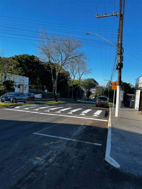 Principal Avenida de Chapecó tem duas novas faixas elevadas ClicRDC