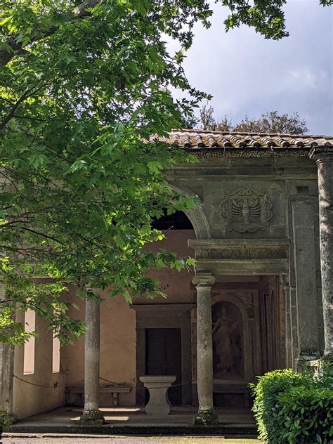 Pavilion At The Top Of The Garden Villa Lante June Flickr