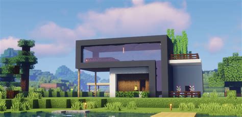 Modern Minecraft Concrete House 640 x 342 jpeg 47