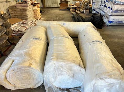 (4) Johns Manville Insulation Rolls - Gavel Roads Online Auctions