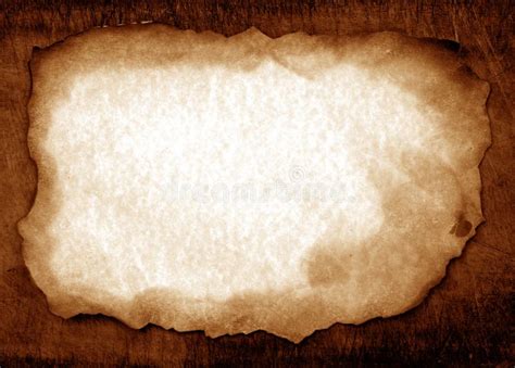 Old Paper With Burned Edges Stock Photo Image Of Brown Crinkled 4549766