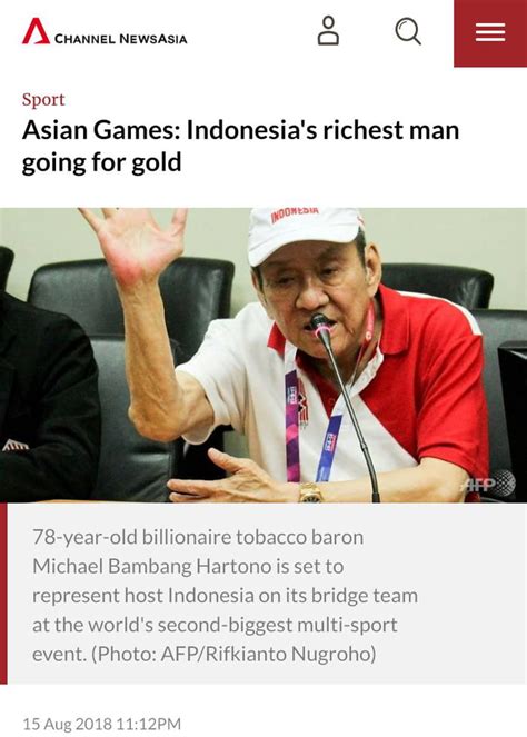 Hes The Richest Person In Indonesia And The 75th Richest Man On Earth