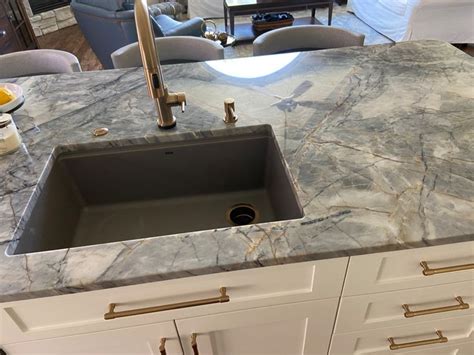 Ijen Blue Quartzite Marble Countertops Kitchen Blue Countertops