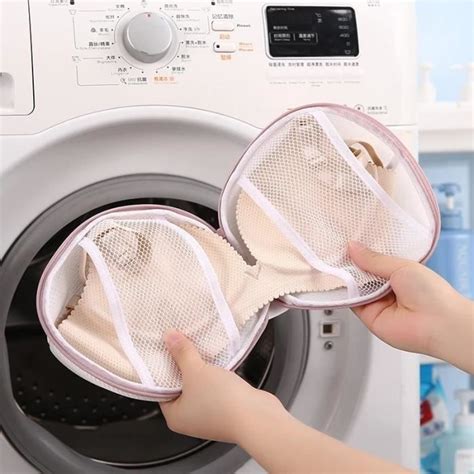 Filet De Lavage Pink Sac Linge En Maille Sac De Lavage De Soutien