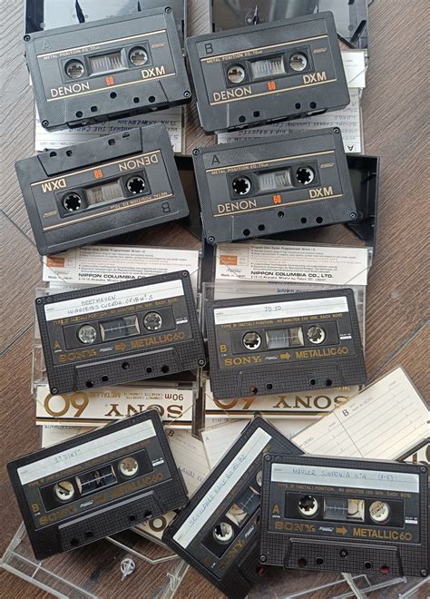 9x Casete Audio Metal Denon Sony Cluj Napoca OLX Ro