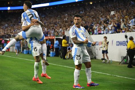 Argentina clasifica a las semifinales de Copa América julio 2024