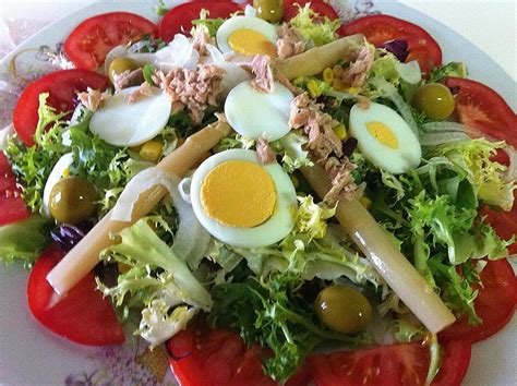 Ensalada mixta Receta fácil paso a paso