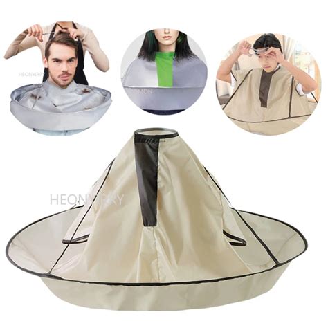 1PC Waterproof Adult Hair Cutting Cloak Foldable Umbrella Cape Salon