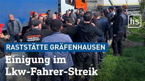 Nach Wochen Streik Lkw Fahrer In Gr Fenhausen Einigen Sich Mit