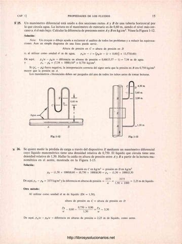 Mec Nica De Los Fluidos E Hidraulica Schaum Da Edicion Ranald V