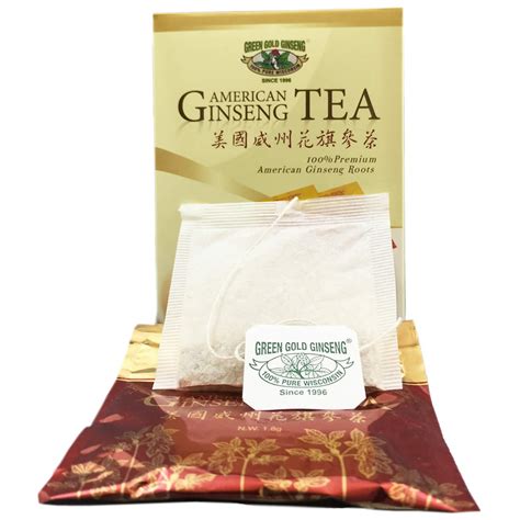 Green Gold Ginseng Wisconsin American Ginseng Tea