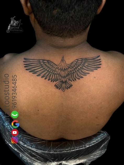 Stunning Egal Tattoo Design for Your Back