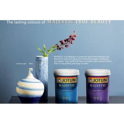 L Jotun Majestic True Beauty Sheen L Color Option Color Pm