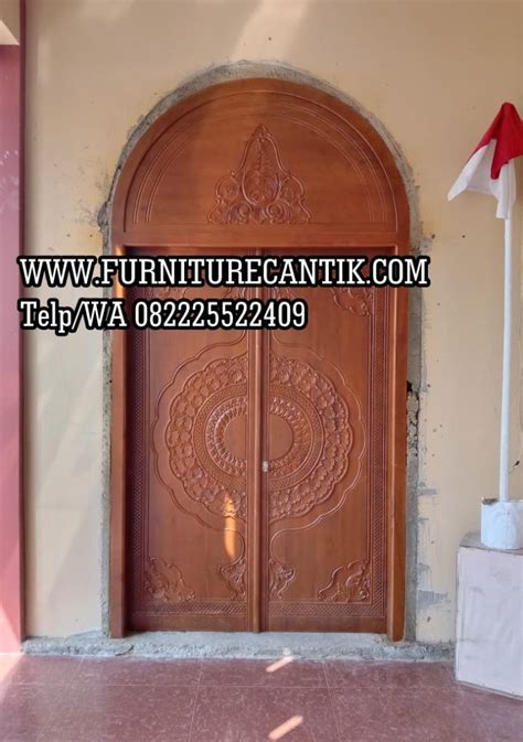 Pintu Utama Masjid Ukiran Jepara Toko Furniture Cantik Jepara