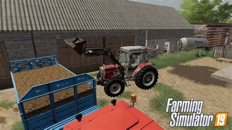 ROZRZUCANIE OBORNIKA FARMING SIMULATOR 19 POLSKA WIOSKA LIPINKI