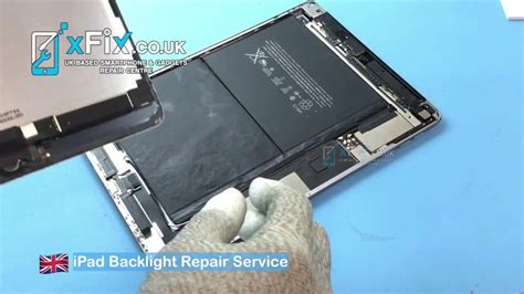 How To Fix Ipad Air 2 No Backlight Dim Screen Repair And Fix Missing Component Uk Iphone Wired