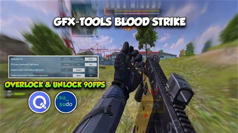 OVERLOCK UNLOCK 90FPS IN BLOOD STRIE GAMING MODULE FPS GFX TOOLS