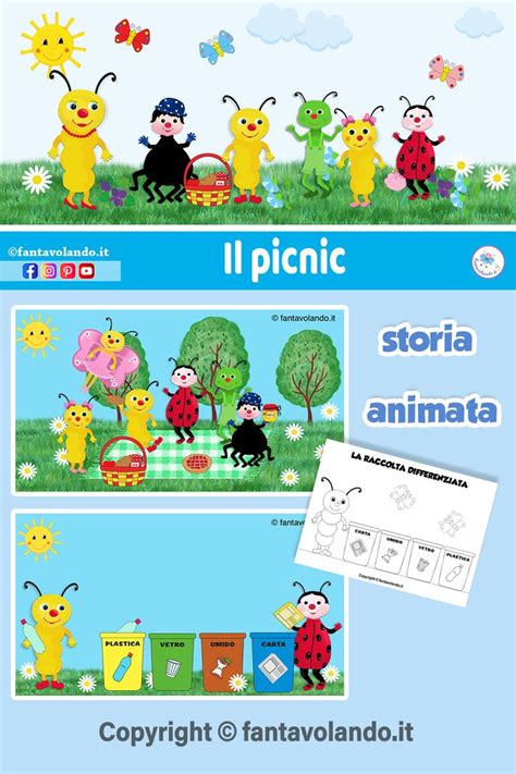 Le Storie Del Bruchetto Martino Il Picnic Educazione Ambientale