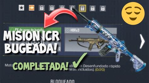 MATA 20 ENEMIGOS CON LA ICR USANDO DESENFUNDADO RAPIDO COMPLETADA I COD