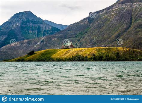 Glacier And Waterton Lakes International Peace Park Stock Image Image