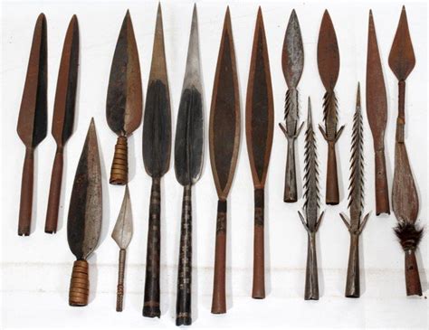 Realized Price For 120449 African Spear Points Collection