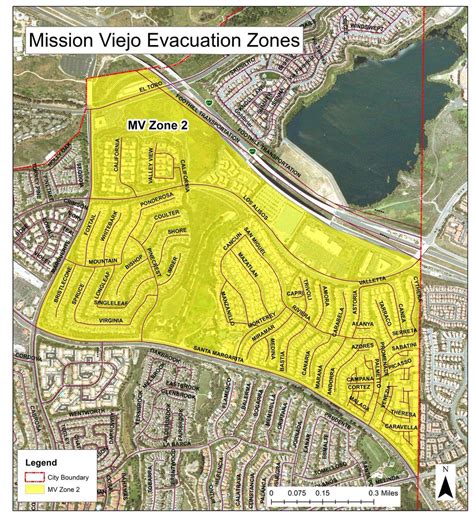 Detailed Evacuation Zone Maps Are Available For All Of Mission Viejo As A Reminder Currently