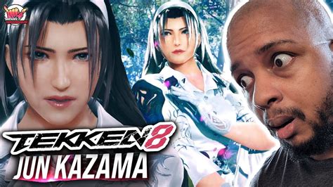 Jun Kazama Is A GODDESS Jun Kazama Tekken 8 Gameplay Reaction YouTube