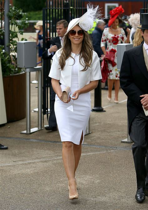 ELIZABETH HURLEY at 2016 Royal Ascot Meeting at Ascot Racecourse in